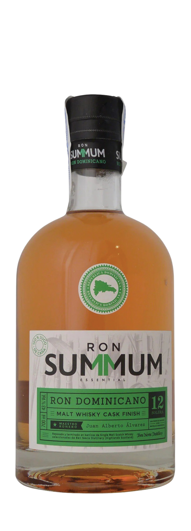 12 Years Old Solera Malt Whisky Finish 43% 70cl
