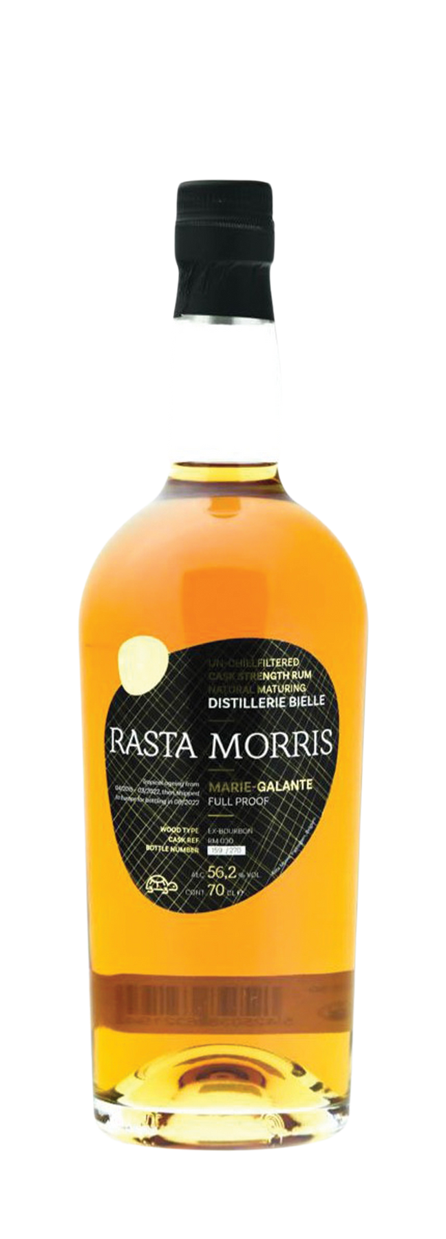 7 Years Old Rasta Morris 56,2% 2015 70cl