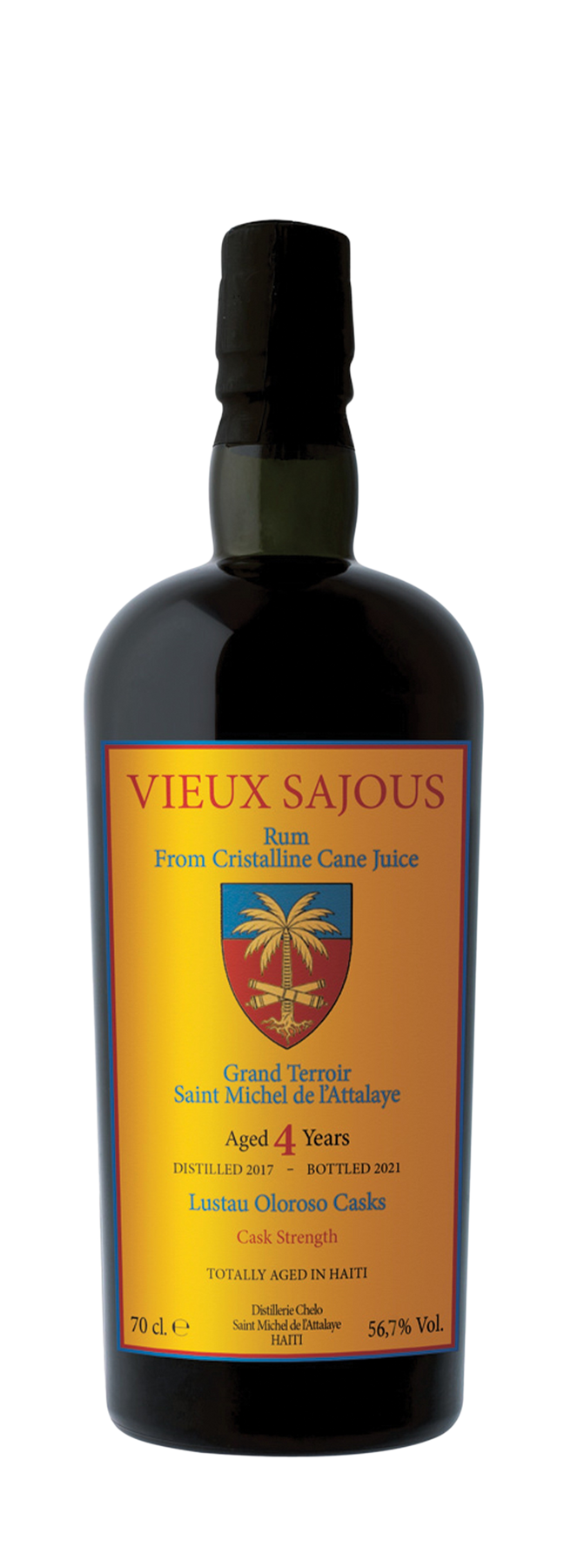 4 Years Old Vieux Sajous Sherry Cask 56,7% 70cl