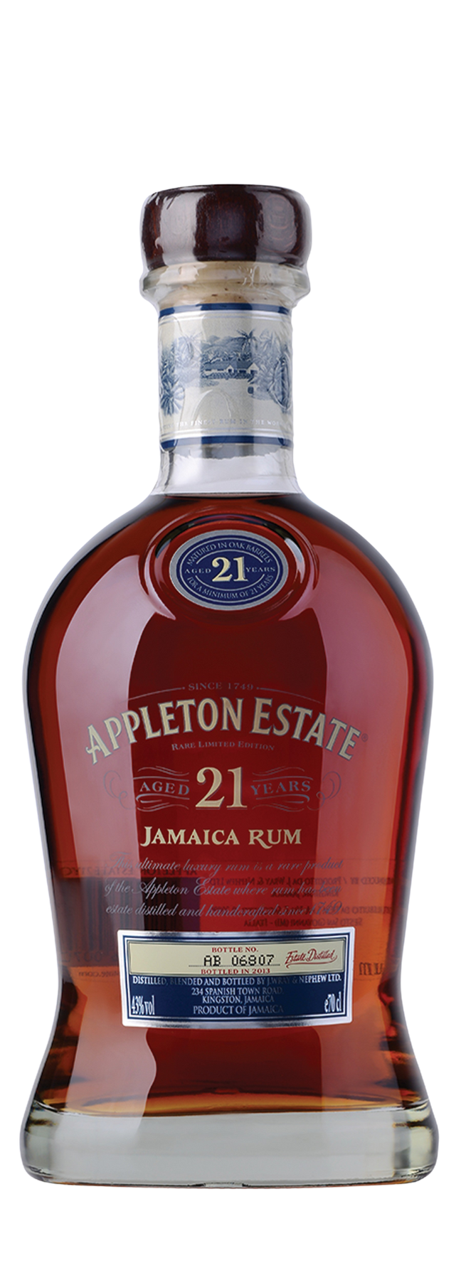 21 Years Old 43% 70cl