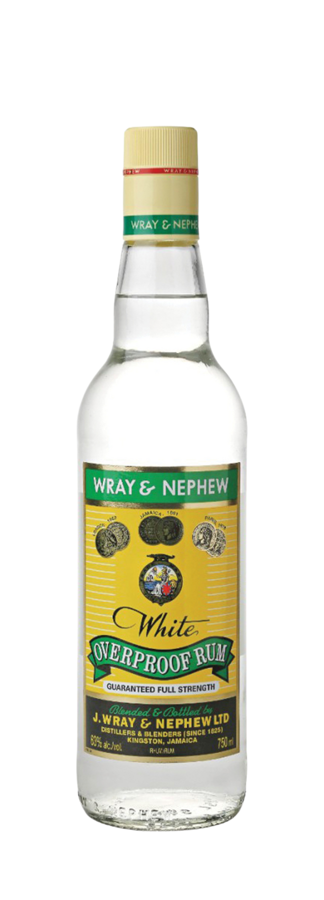 Overproof  63% 70cl
