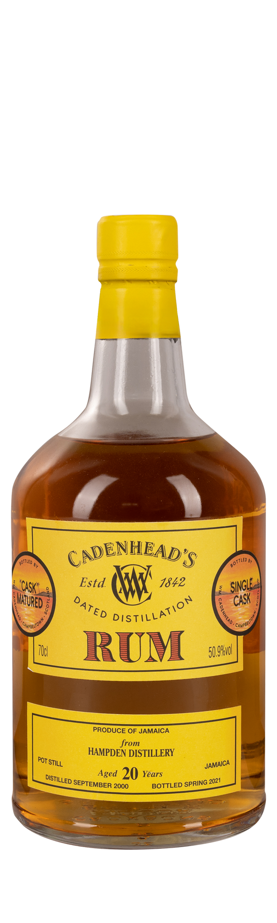 20 Years Old Cadenhead's 50,9% 2000 70cl