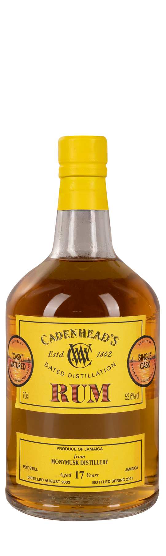 17 Years Old Cadenhead's  70cl