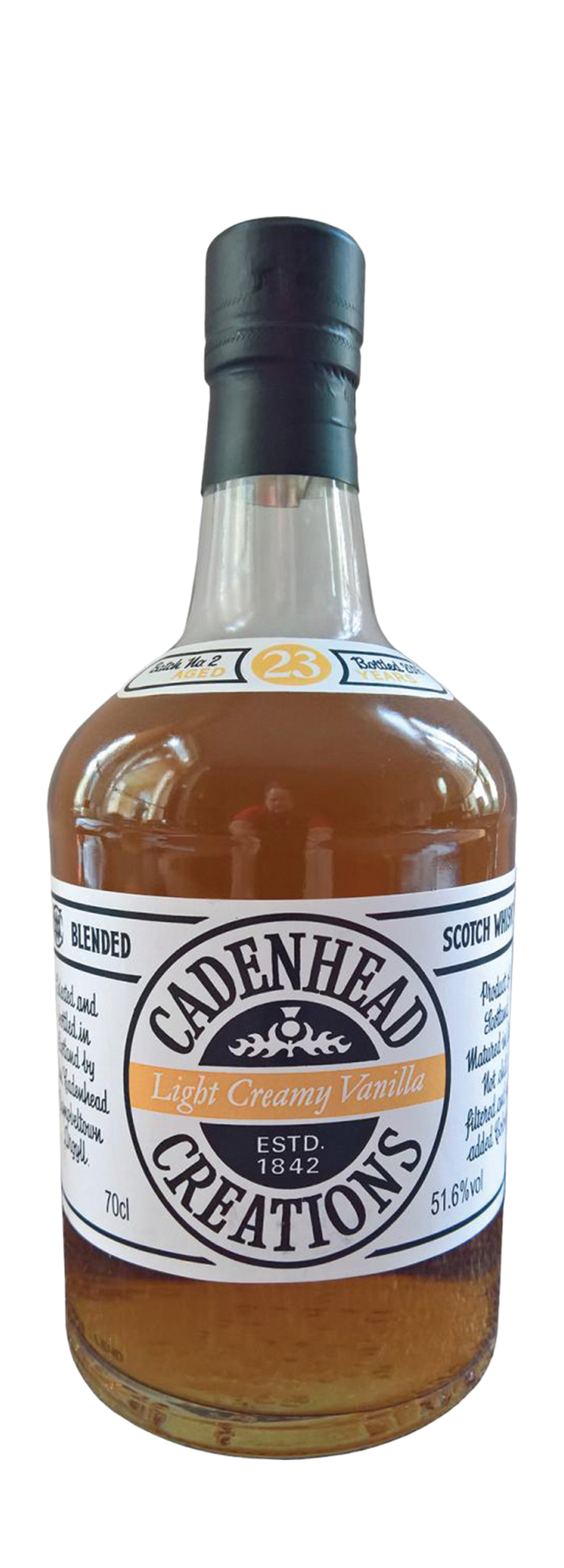 23 Years Old Creations Light Creamy Vanilla 51,6% 70cl