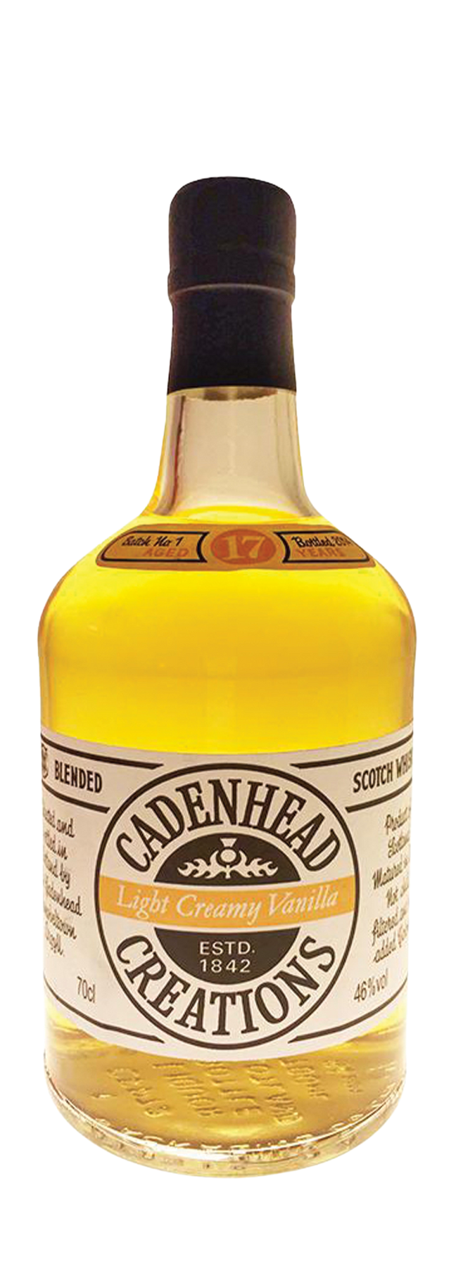 17 Years Old Creations Light Creamy Vanilla 46% 70cl