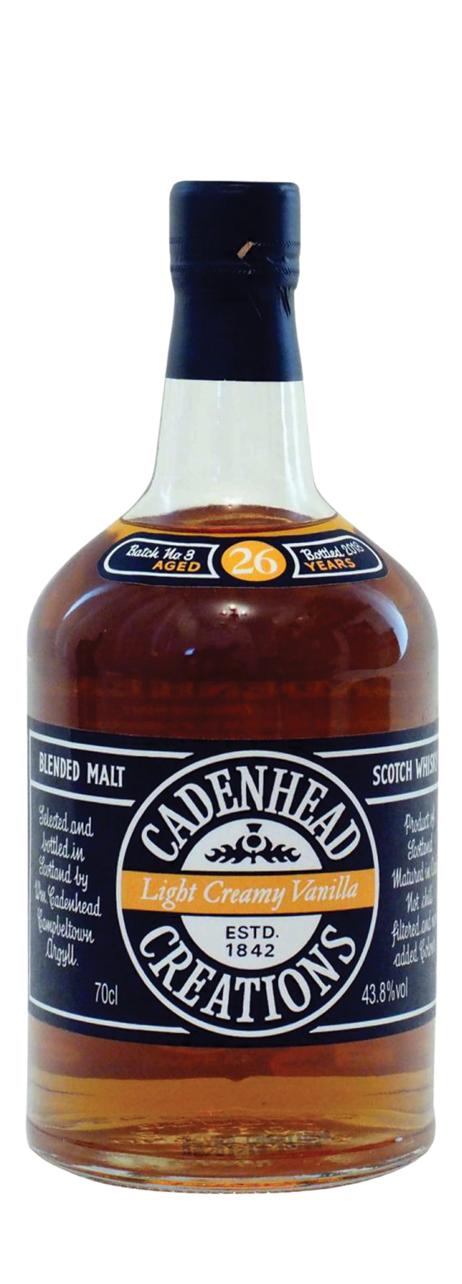 26 Years Old Creations Light Creamy Vanilla 43,8% 70cl