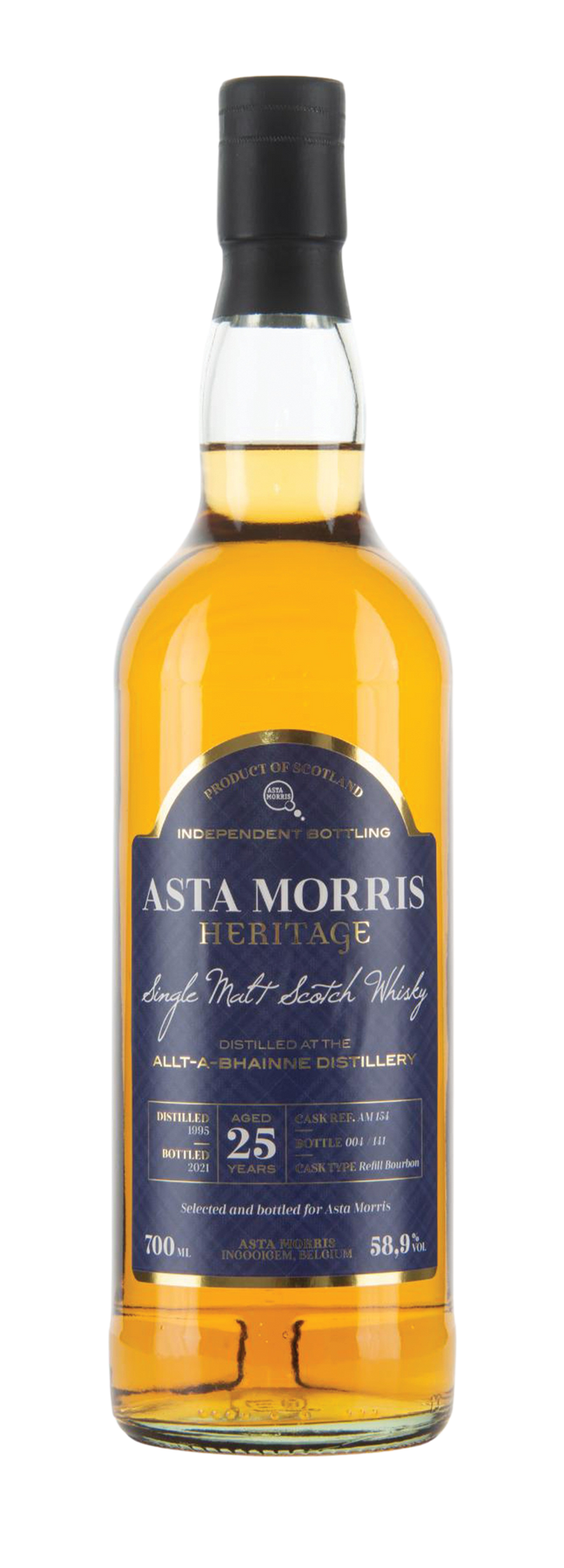 Allt A Bhainne 25 Years Old Asta Morris 58,9% 1995 70cl