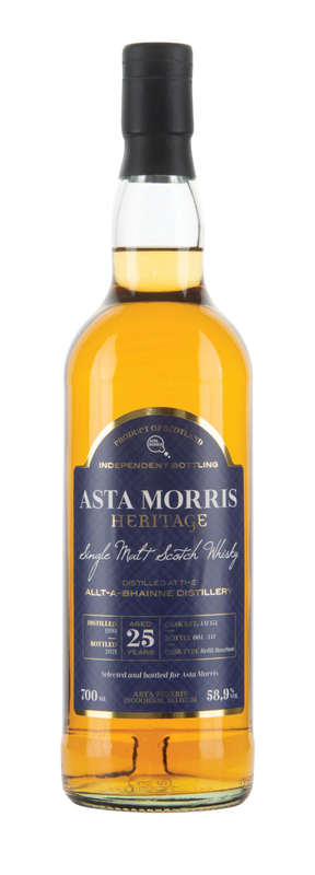 Allt A Bhainne 25 Years Old Asta Morris 58.9% 1995 70cl