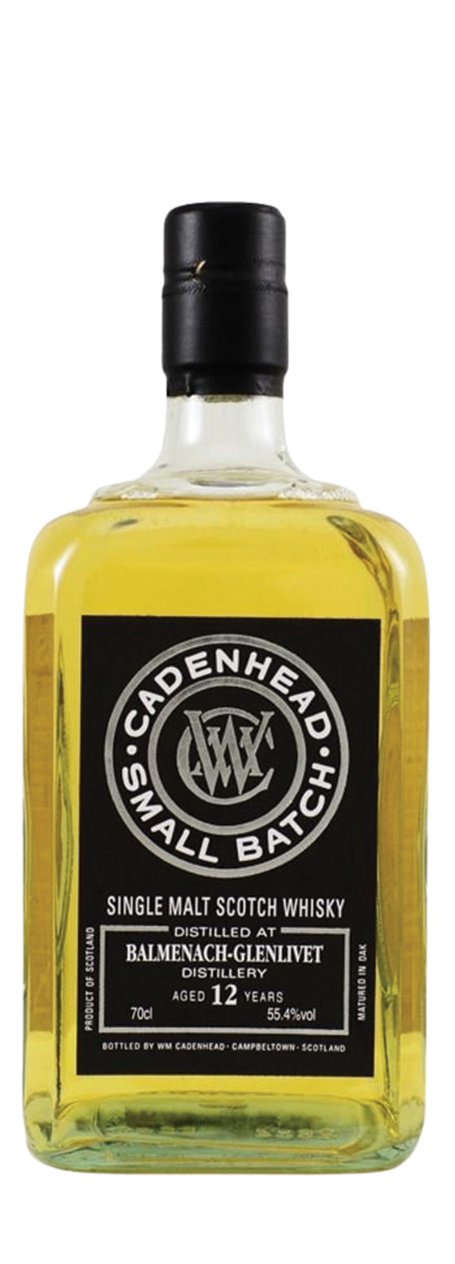 12 Years Old Cadenhead's 55,4% 2005 70cl