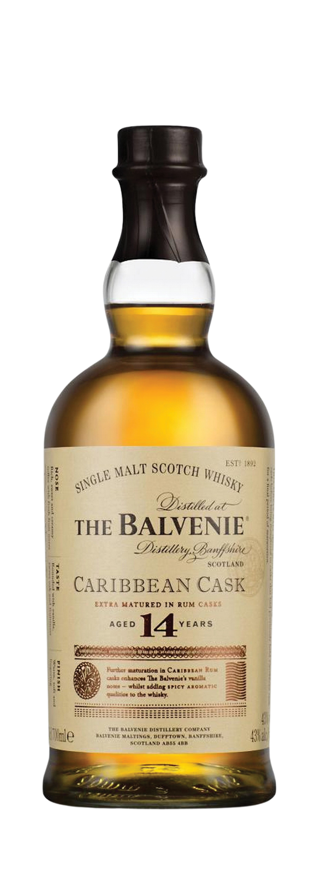 14 Years Old Caribbean Cask 43% 70cl