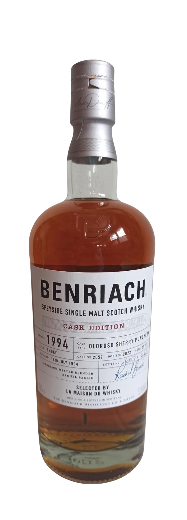 27 Years Old Single Cask For LMDW 53% 1994 70cl