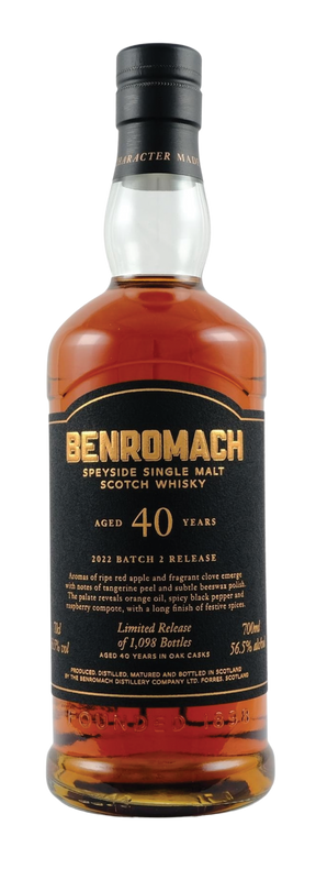 40 Years Old 2022 Release 57,6% 70cl