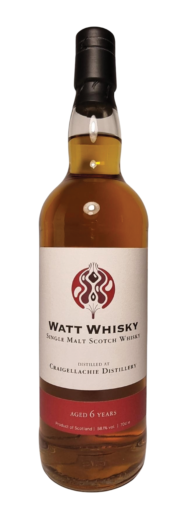 6 Years Old Single Cask Watt Whisky 58,1% 2016 70cl
