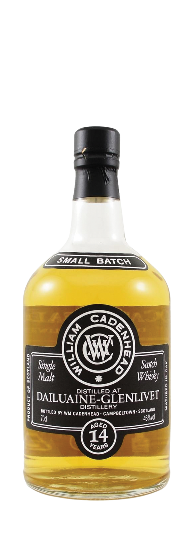 14 Years Old Small Batch Cadenhead's 46% 2004 70cl