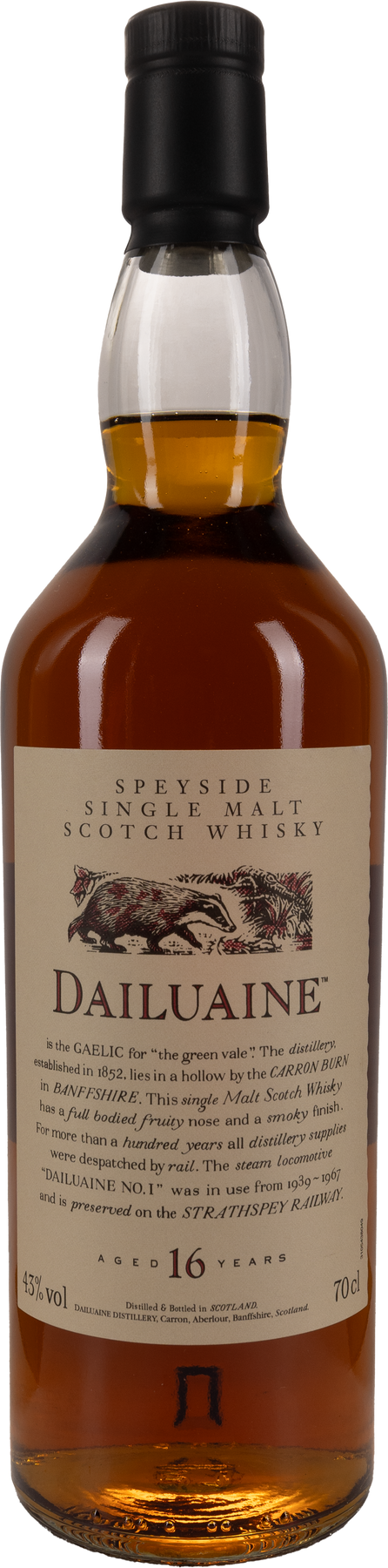 16 Years Old Flora & Fauna 43% 70cl
