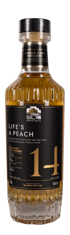 14 Years Old Life's A Peach Single Cask Wemyss Malts 46% 2008 70cl