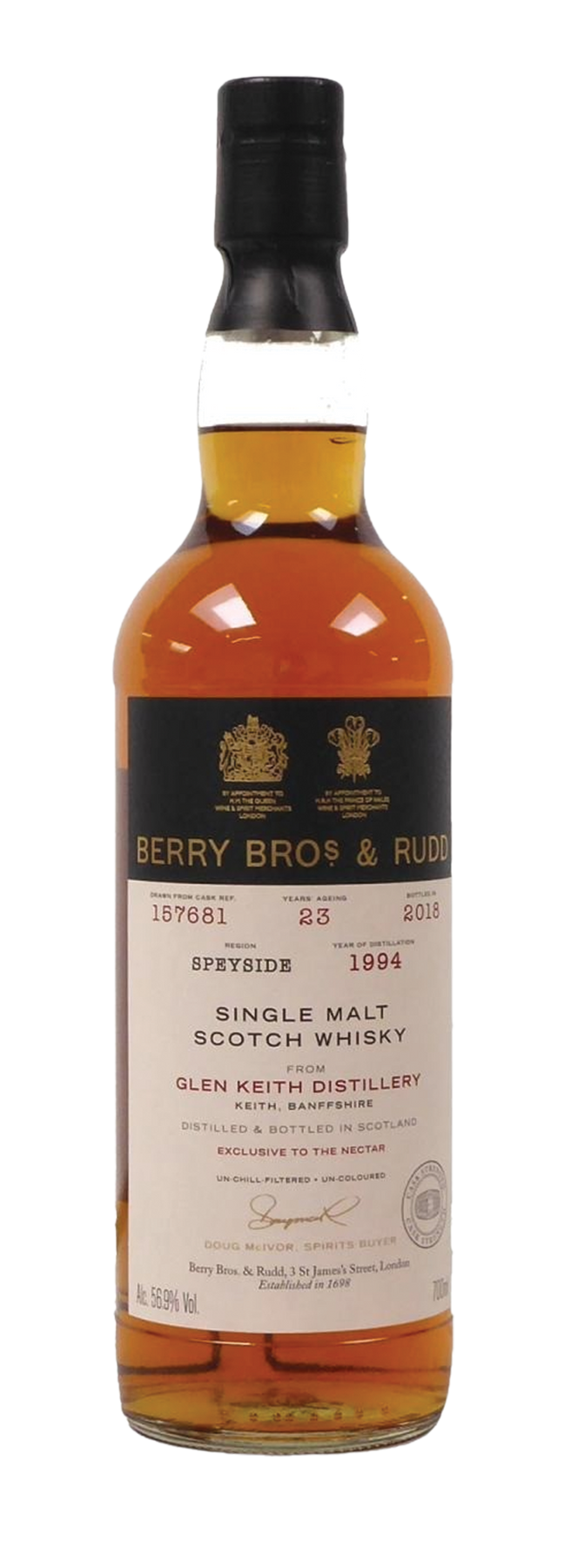 23 Years Old Single Cask Berry Bros & Rudd 56,9% 1994 70cl