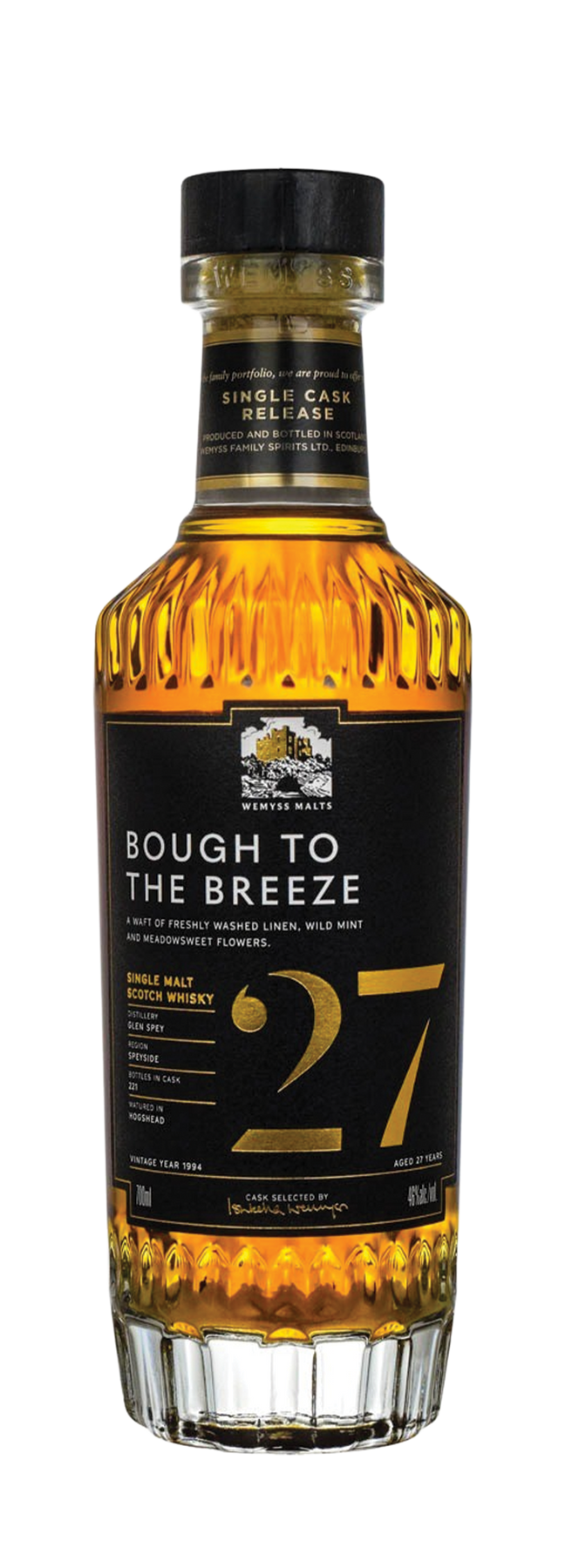 27 Years Old Bough To The Breeze Wemyss malts 46% 1994 70cl
