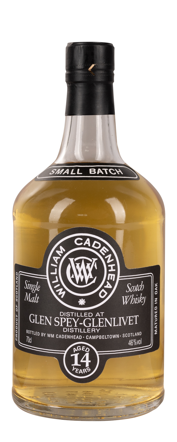 14 Years Old Small Batch Cadenhead's 46% 2001 70cl