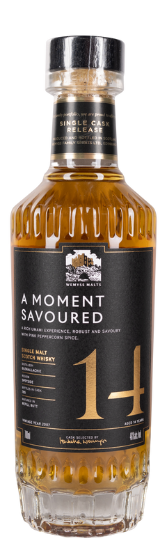 14 Years Old A Moment Savoured Wemyss Malts 46% 2007 70cl