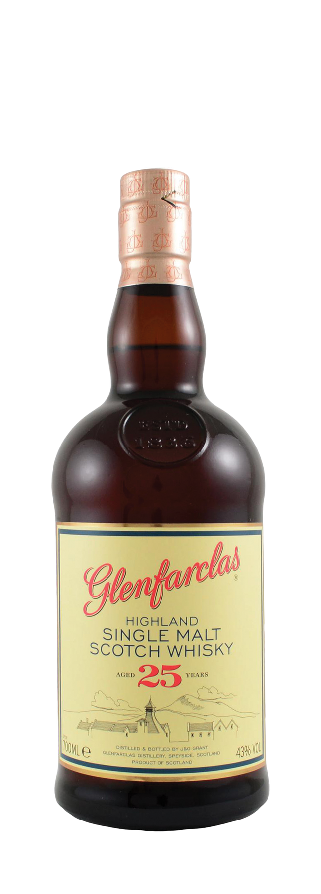 25 Years Old 43% 70cl