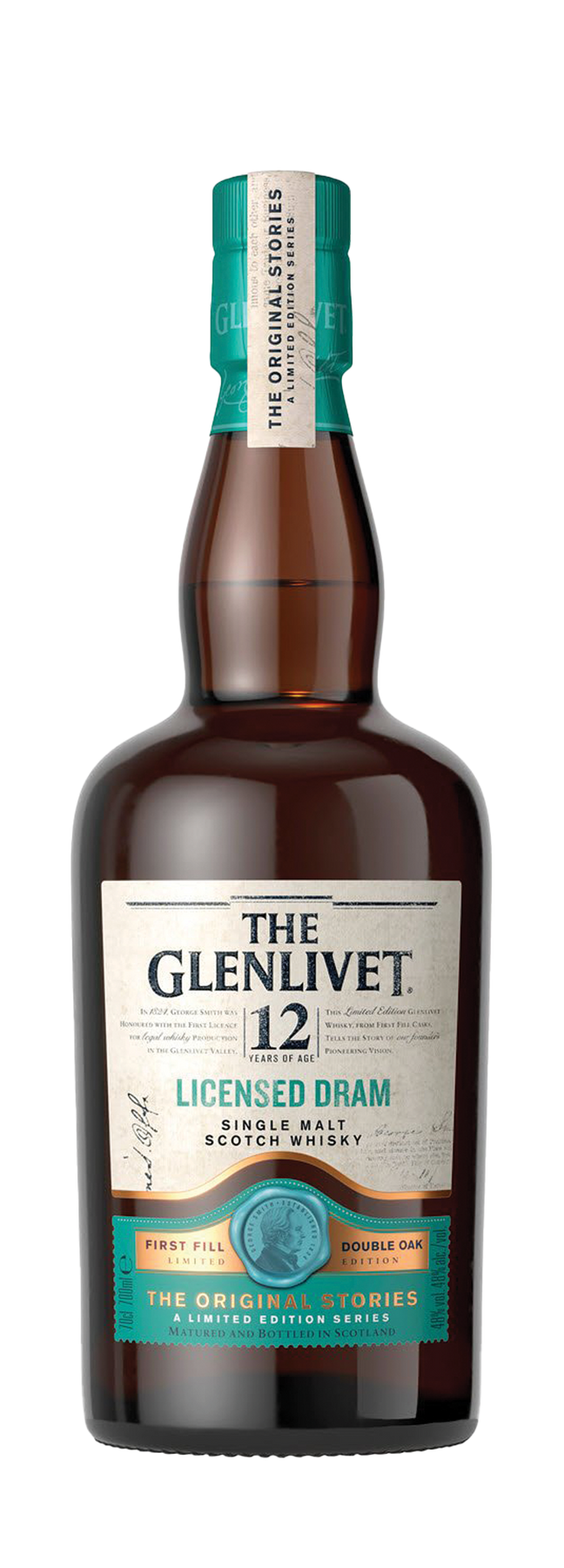 12 Years Old Licensed Dram 48% 70cl