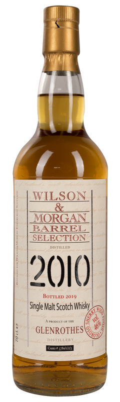 9 Years Old Oloroso Sherry Wood Finish Wilson & Morgan 46% 2010 70cl