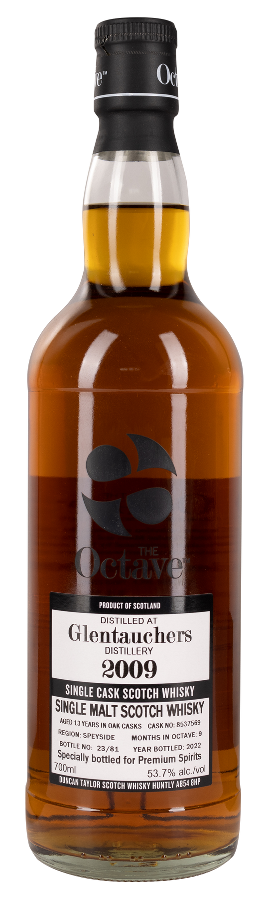 13 Years Old Single Octave Cask Duncan Taylor 53,7% 2009 70cl