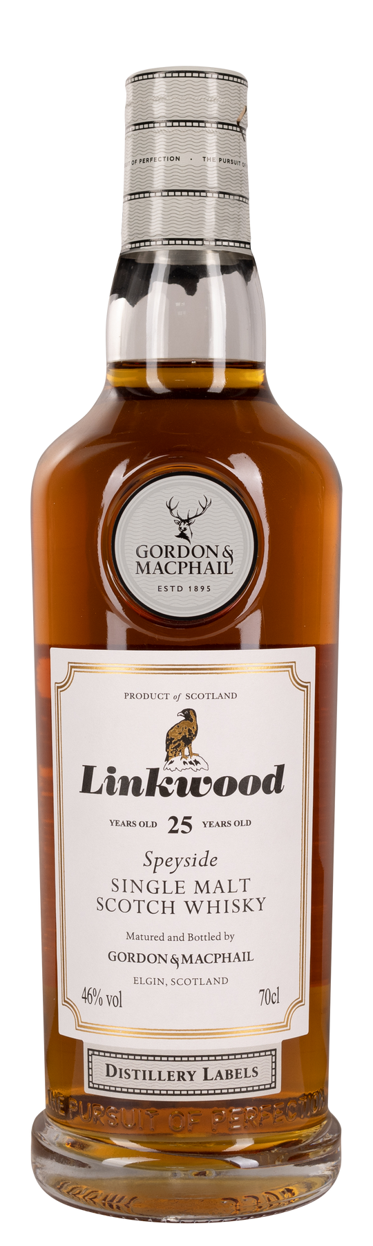 25 Years Old Distillery label Gordon & Macphail 43% 70cl