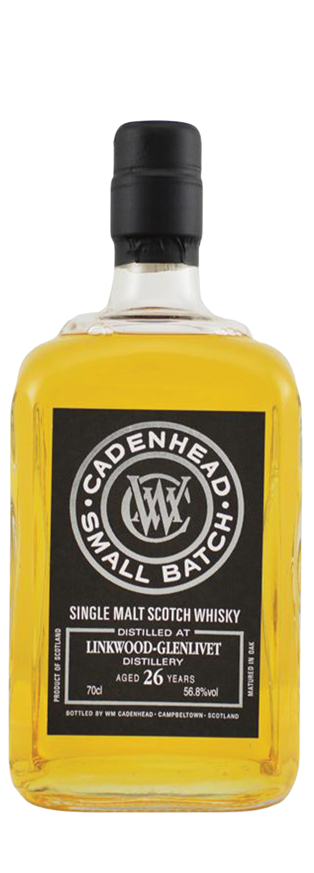 Linkwood 26 Years Old Small Batch Cadenhead's 56,8% 1987 70cl
