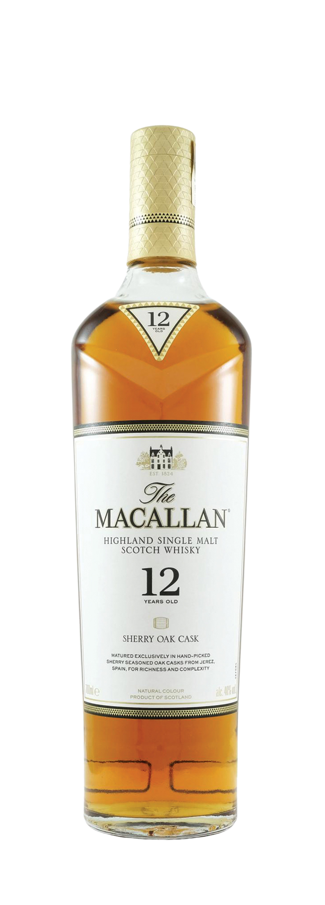 12 Years Old Sherry Oak 40% 70cl