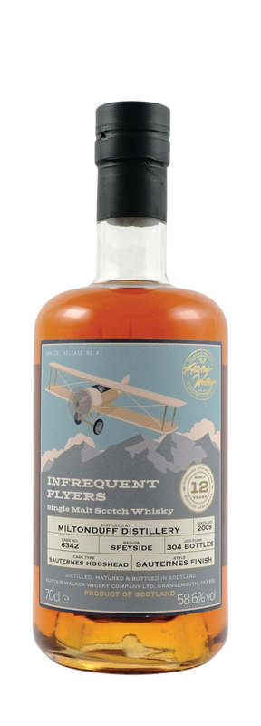 12 Years Old Single Cask Infrequent Flyers 58,6% 2009 70cl