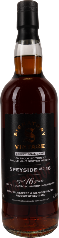 16 years Old Signatory Vintage 100 Proof 57,1% 70cl
