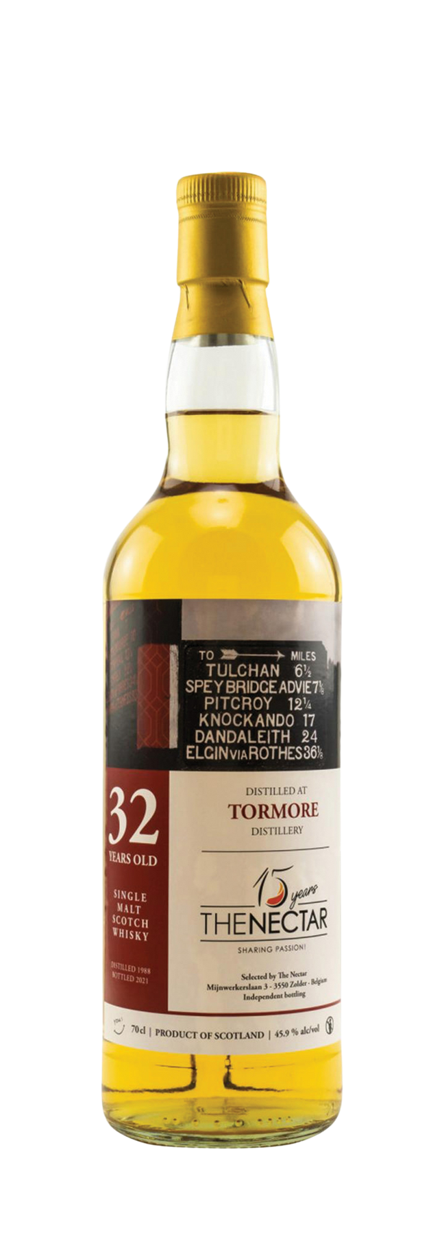 32 Years Old Single Cask The Nectar of The Daily Drams  70cl