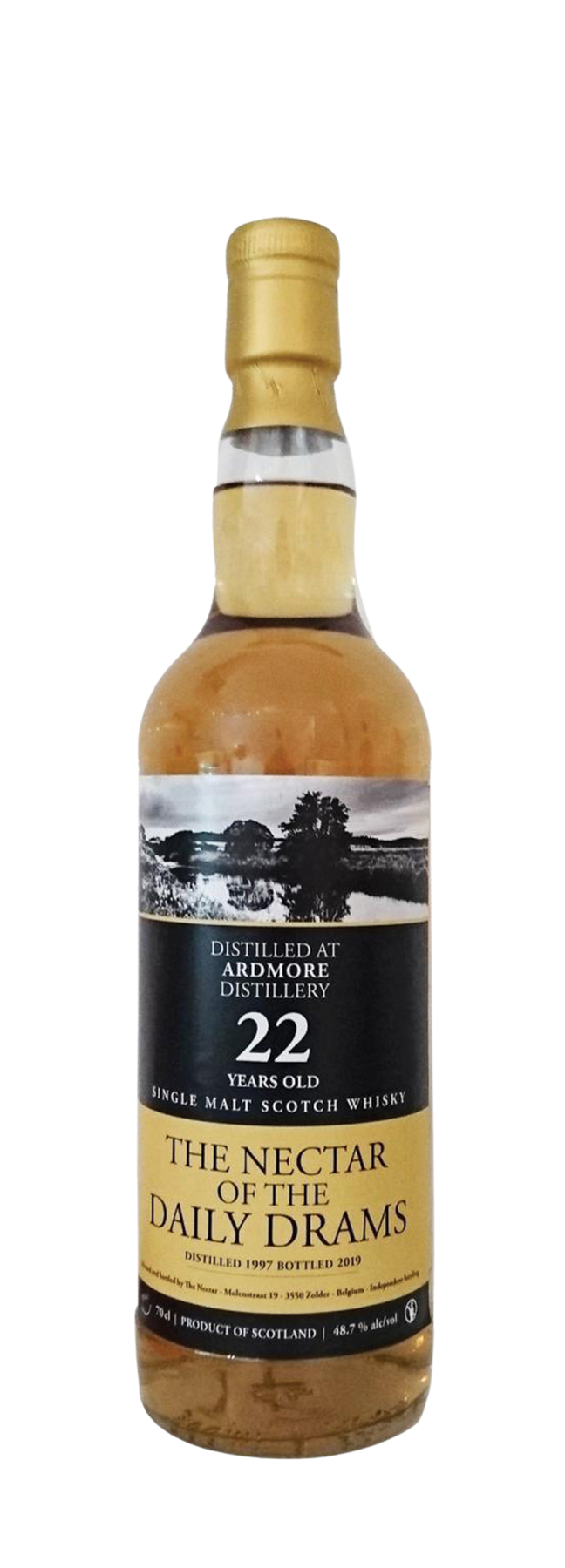 22 Years Old Single Cask The Nectar of The Daily Drams  70cl