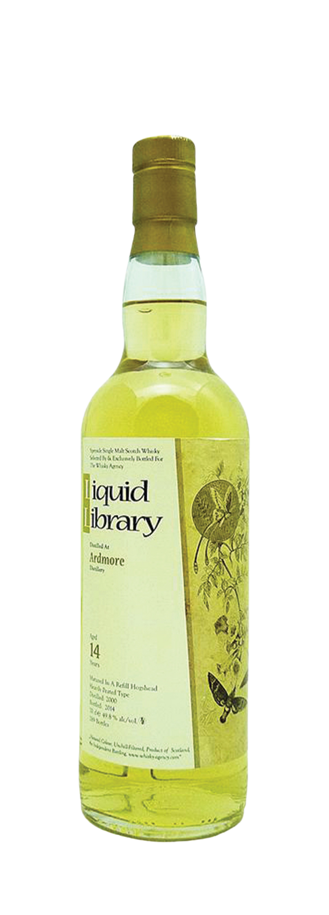 14 Years Old Single Cask Liquid Library  70cl