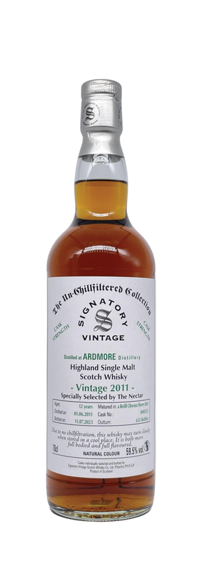 12 Years Old Signatory Single Cask for The Nectar 59,5% 2011 70cl