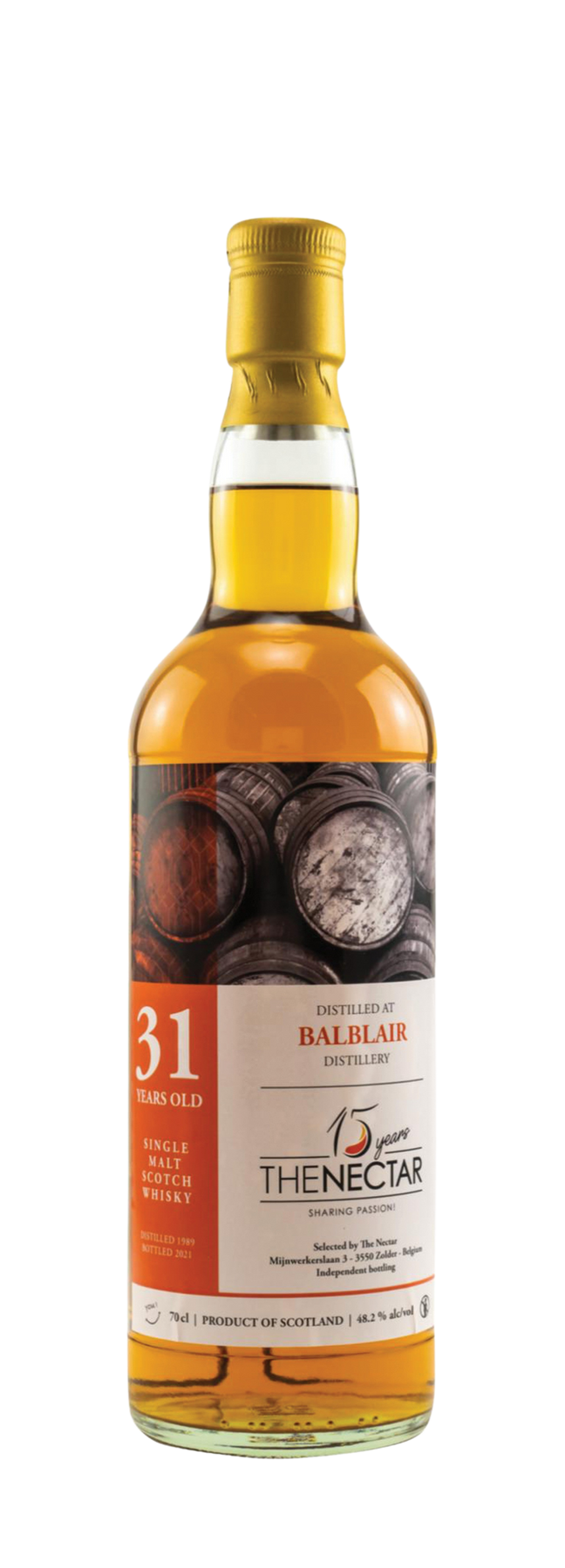 31 Years Old Single Cask The Nectar of The Daily Drams 48,2% 1989 70cl