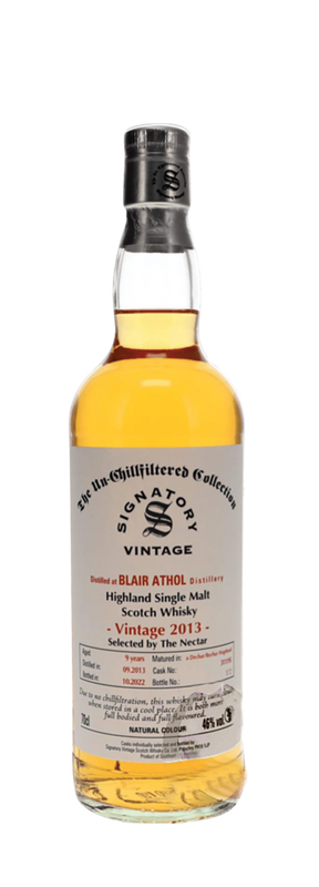 9 Years Old Single Cask Signatory for The Nectar 46% 2013 70cl