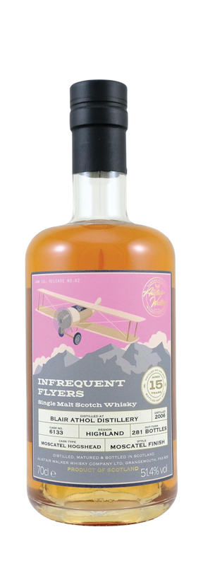 15 Years Old Single Cask Infrequent Flyers 51,4% 2006 70cl