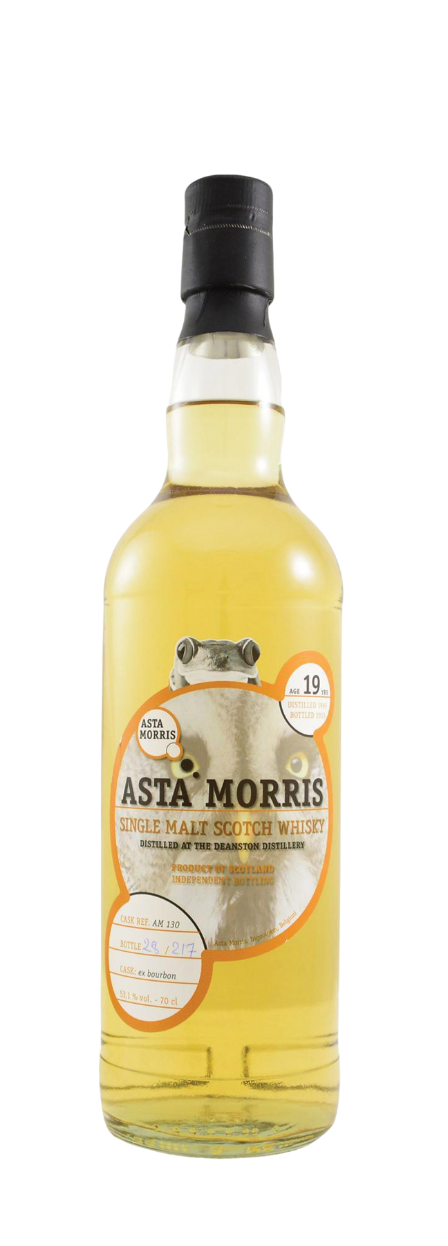 19 Years Old Single Cask Asta Morris  70cl