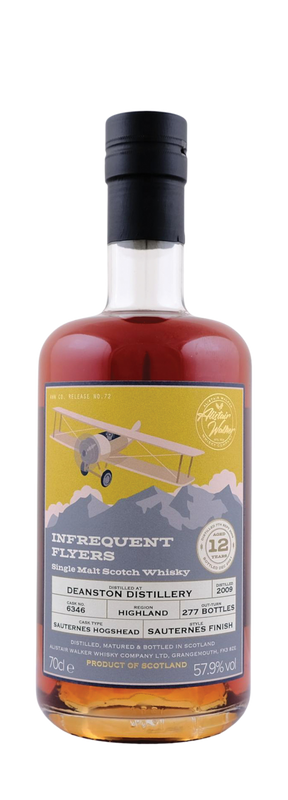 12 Years Old Single Cask Infrequent Flyers 57,9% 2009 70cl