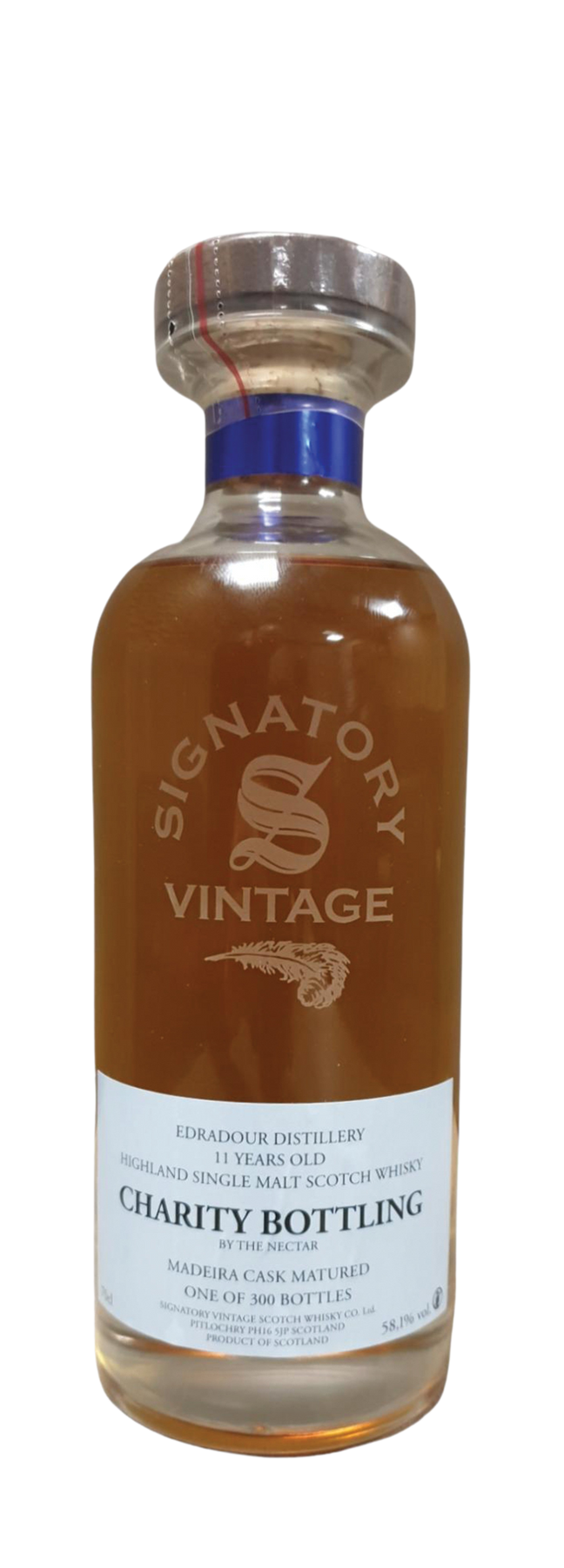 11 Years Old Charity Bottling 58,1% 70cl