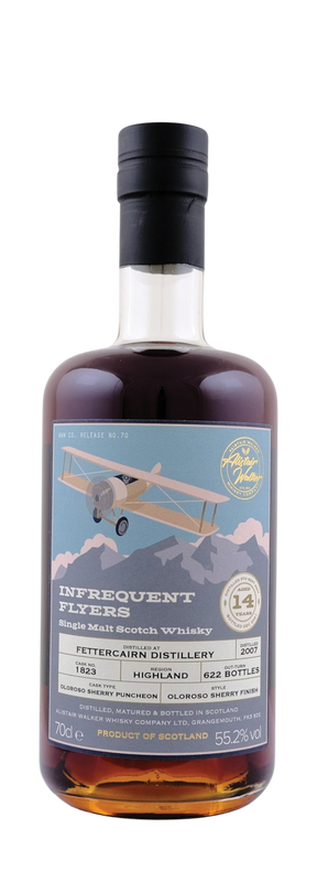 14 Years Old Single Cask Infrequent Flyers 55,2% 2007 70cl