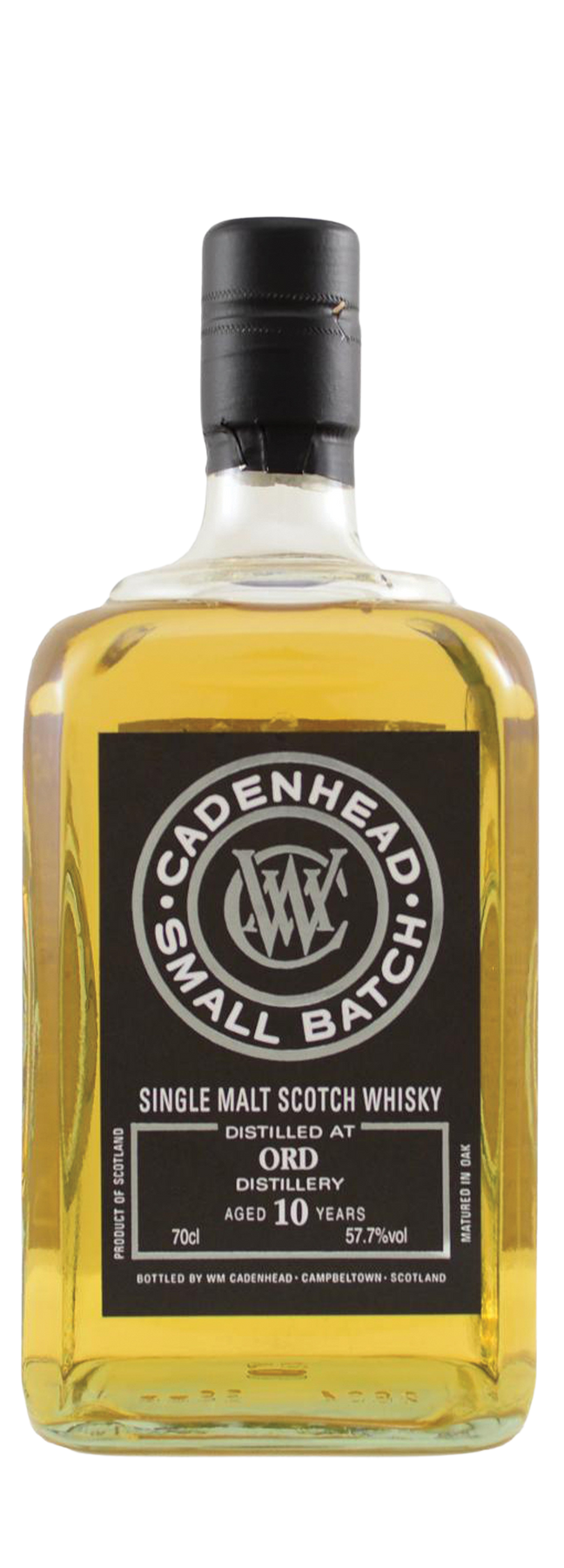 10 Years Old Small Batch Cadenhead's 58% 2006 70cl