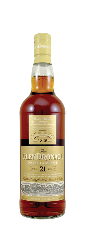21 Years Old Parliament 48% 70cl