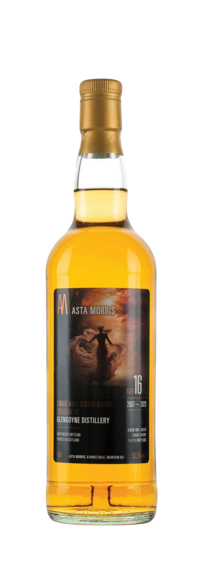 16 Years Old Asta Morris 52,5% 2007 70cl