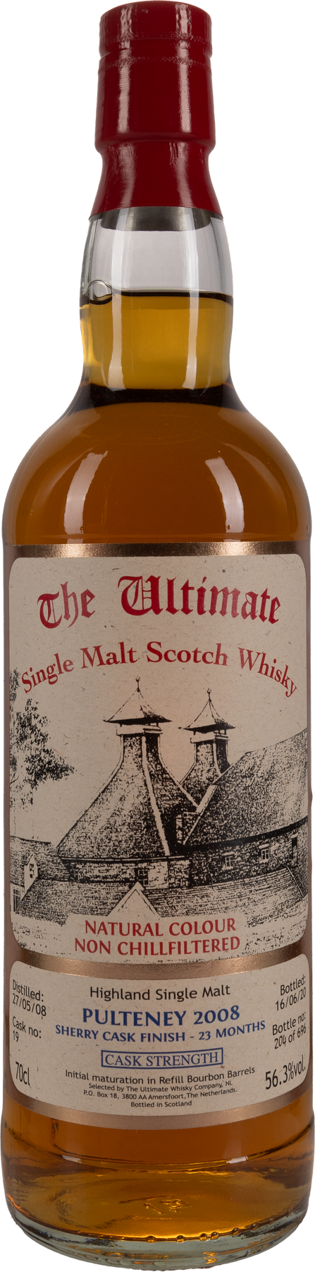 12 Years Old Single Cask The Ultimate 56,3% 2008 70cl