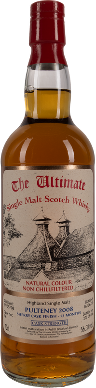 12 Years Old Single Cask The Ultimate 56,3% 2008 70cl