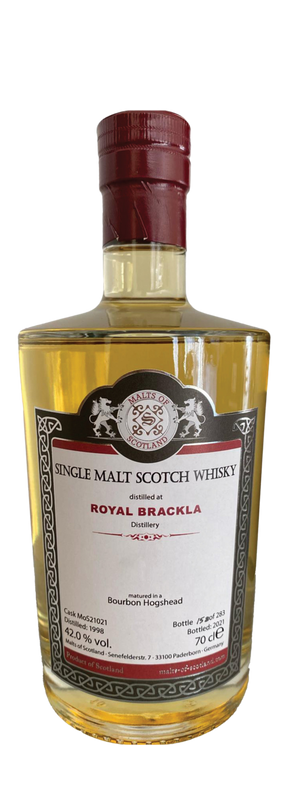 23 Years Old Single Cask Malts of Scotland 42% 1998 70cl